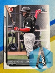 2022 Bowman 1st Prospect #BP-23 Elijah Tatis Chicago White Sox